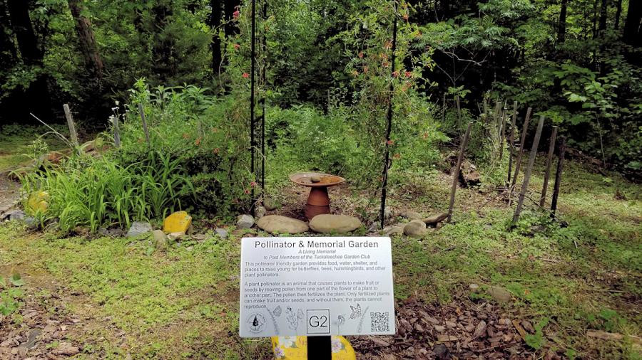 Townsend River Walk & Arboretum Pollinator & Memorial Garden - New Sign Installation