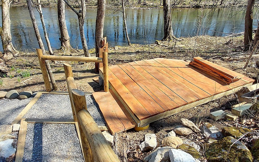 Bluebell Trail is Almost Complete. 
