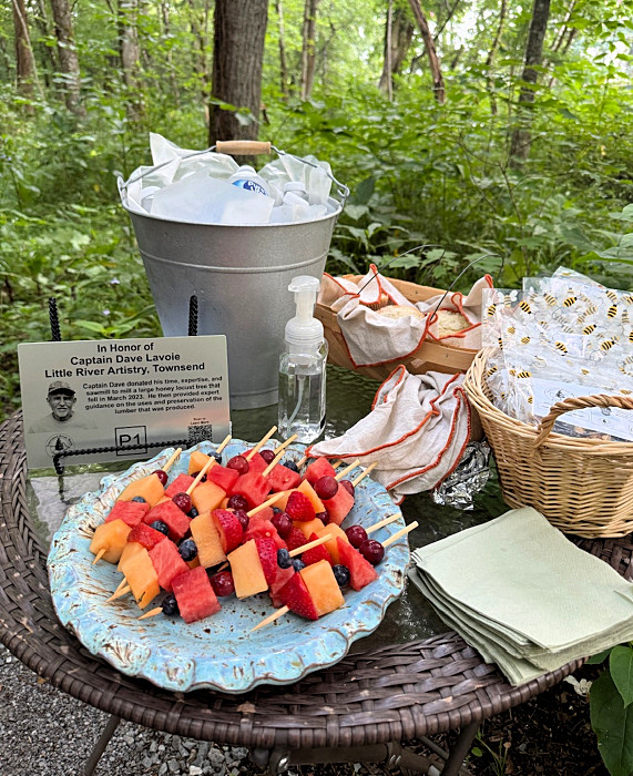 A Light Fare for After  the Ceremony