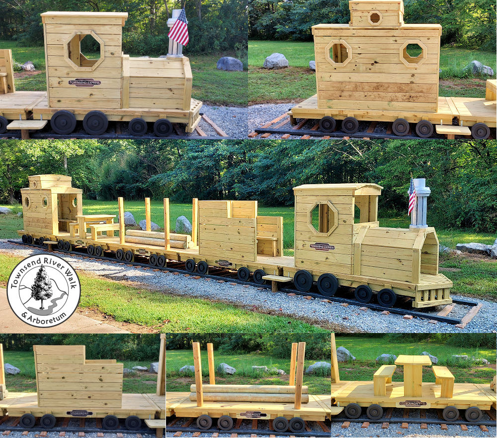 Picnic Area/Rainwater Garden Story Part 4 -  All Aboard! The Townsend Express Leaves the Station